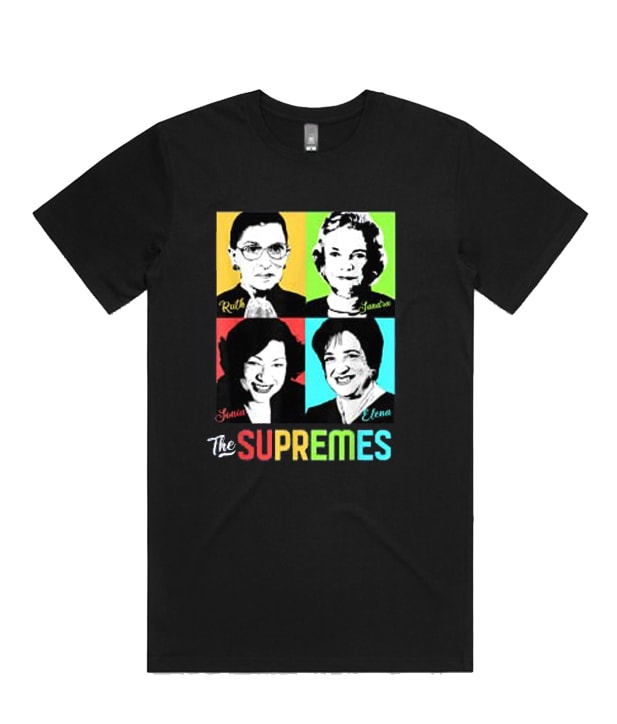 Female Supreme Court Justices admired T-shirt