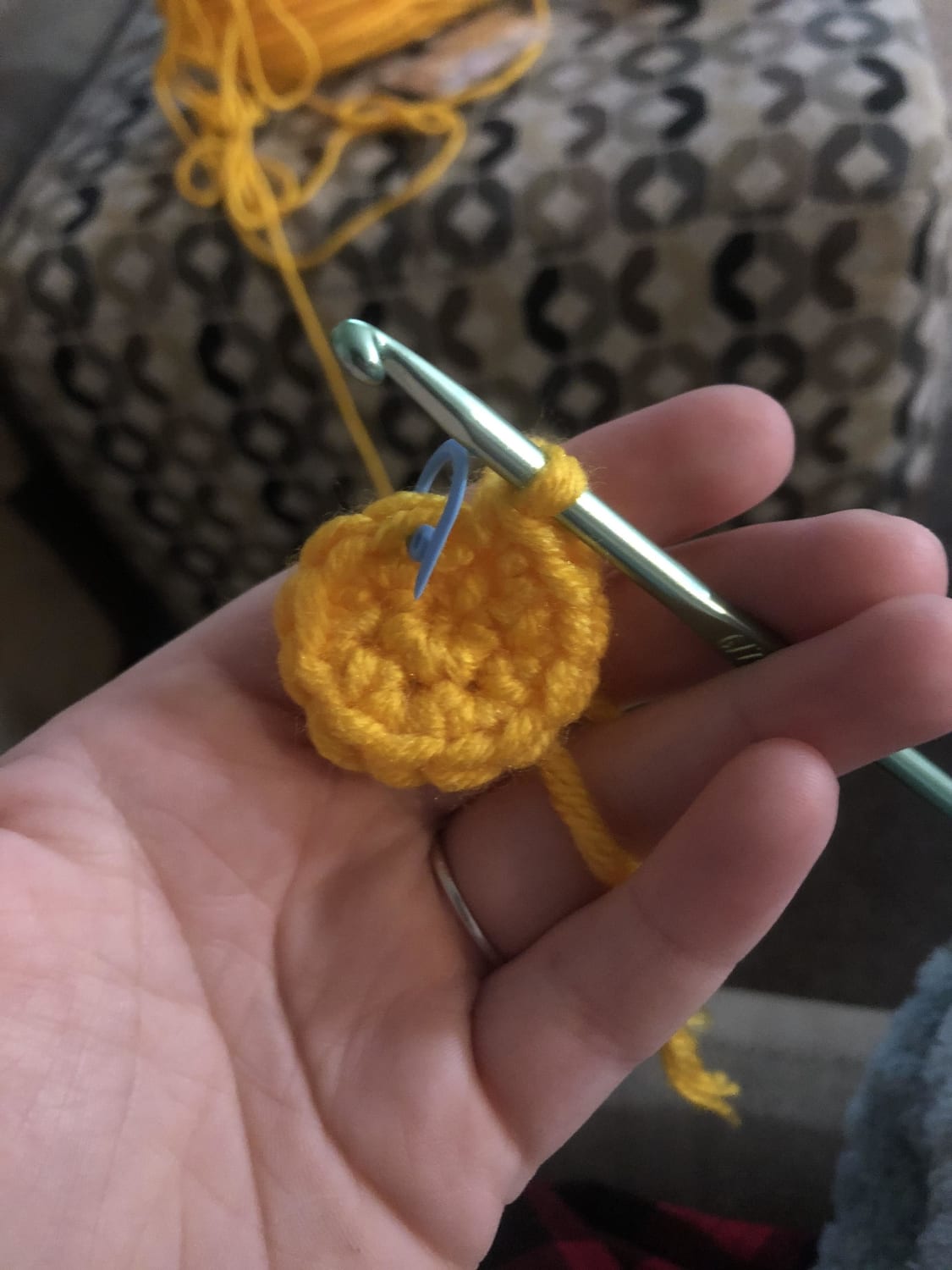 I’ve recently picked up crochet again & this magic circle is honestly my pride and joy