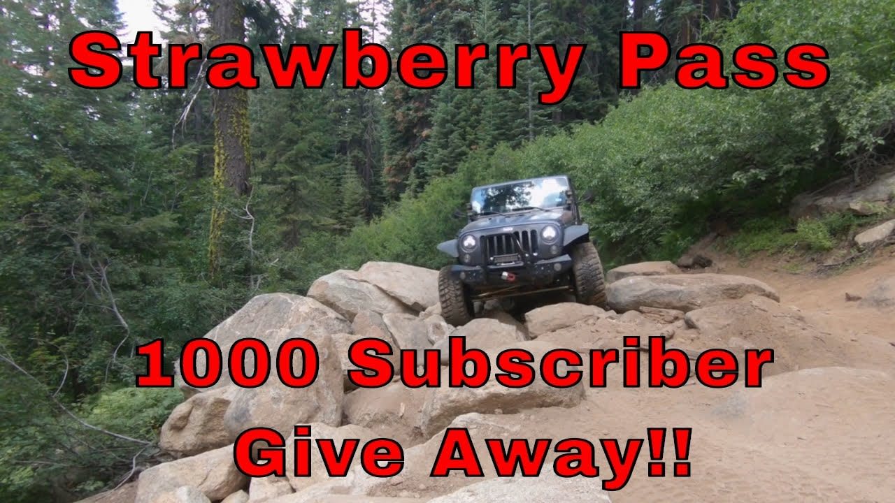 Strawberry Pass Trail - 1000 Subscriber give away
