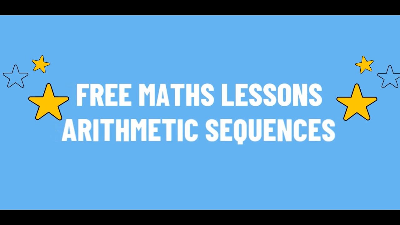 Clip 18 Arithmetic sequences - Maths