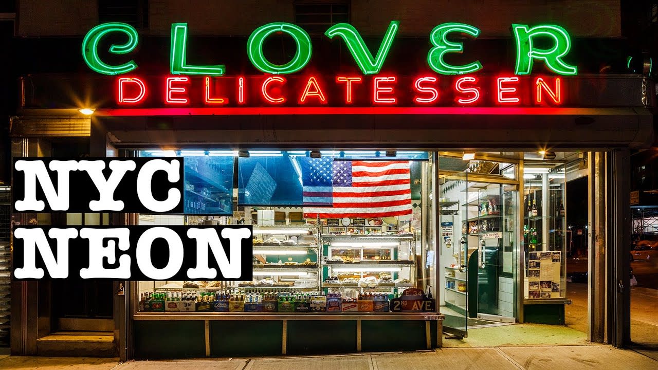 NYC Best Historic NEON Signs & Storefronts of New York
