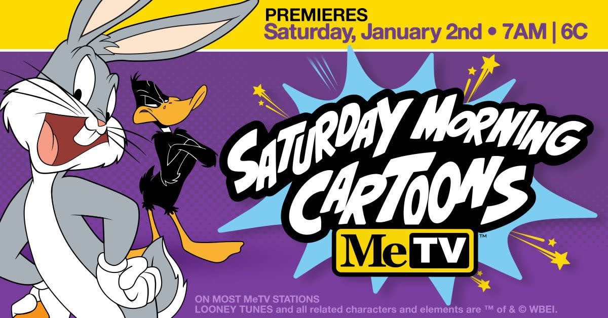 Saturday Morning Cartoons are coming to MeTV starting January 2