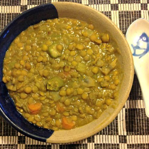 What Should I Have for Lunch? Curry Lentil Mushroom Soup - Live a Green & Natural Healthy Lifestyle