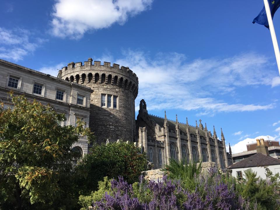 Visiting Dublin Castle in Dublin, Ireland