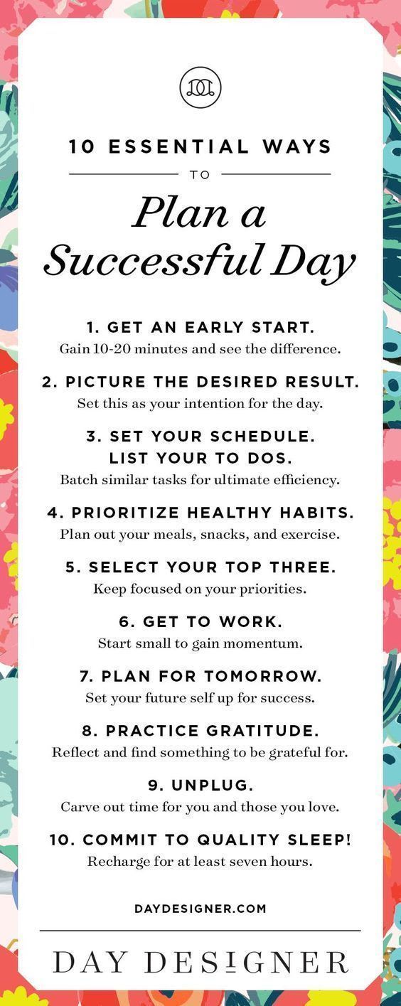 How to Plan Your Day for Success: In 10 Essential Ways | Day Designer