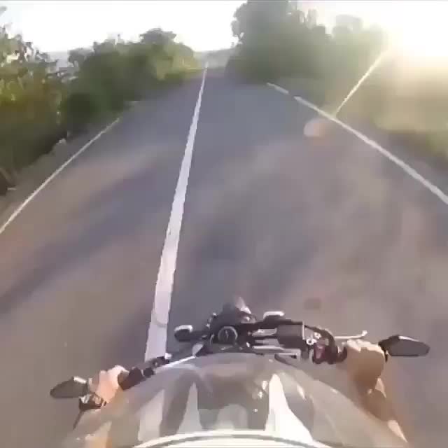 HMRB while I am turning off my motorcycle and unlocking my tank while doing a wheelie at a high speed