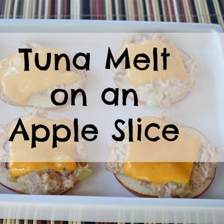 Apple Tuna Melts