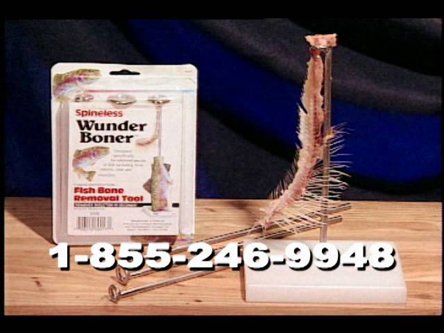 (1994) commercial for a fish de-boning tool with one of the most ridiculous names of all time. How those men were able to keep a straight face the whole time I may never know.