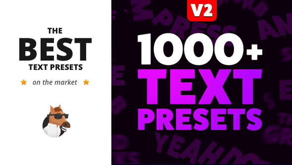 Text Presets Pack for Animation Composer