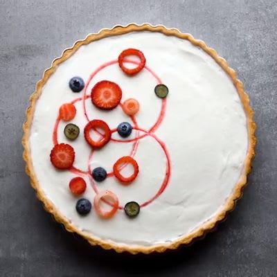 Turn your tart into a work of art with these creative tricks! [Video] | Desserts, Food, Cooking and baking