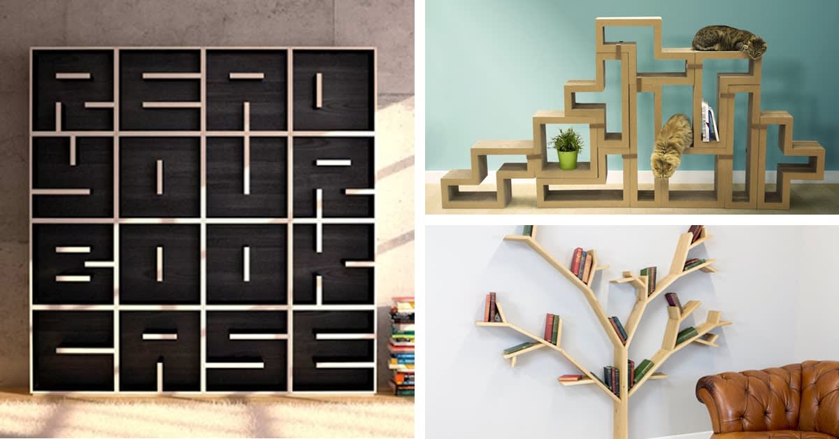 25+ Creative Bookcases That Add a Modern Twist to Interior Design
