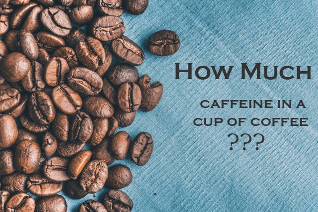 How Much Caffeine In A Cup Of Coffee?