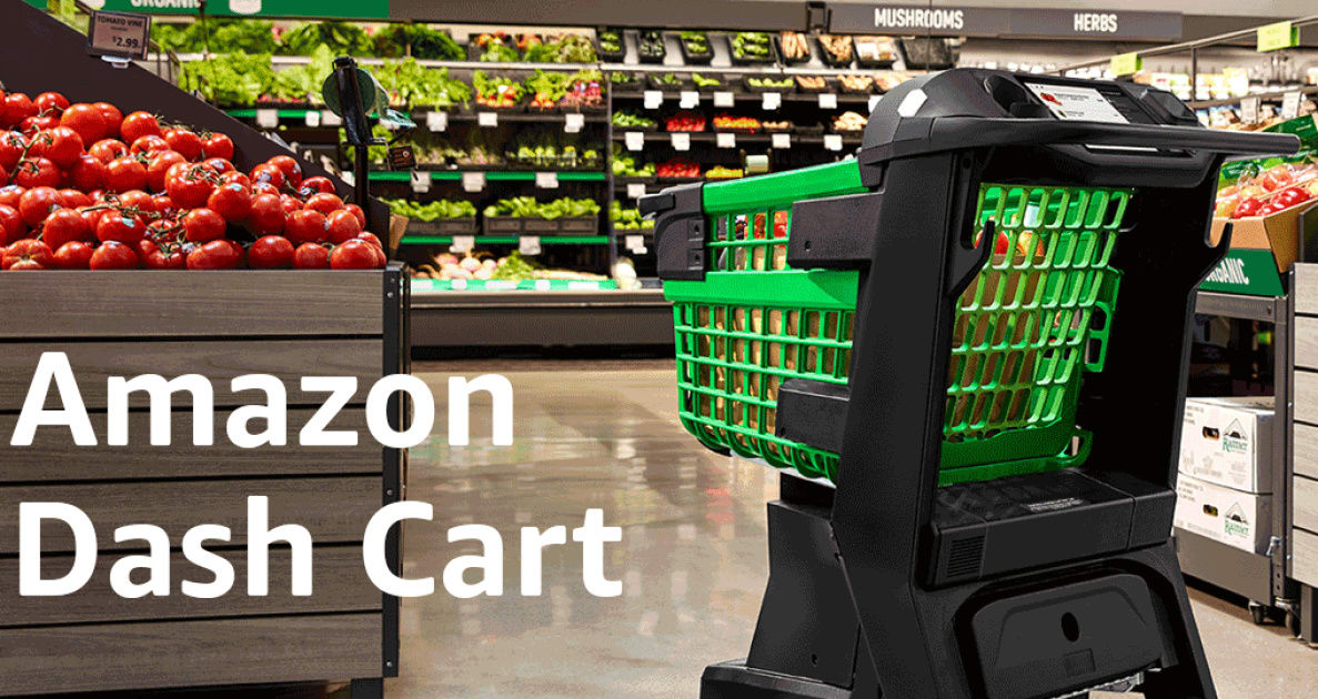 Amazon's smart shopping cart knows what you're buying