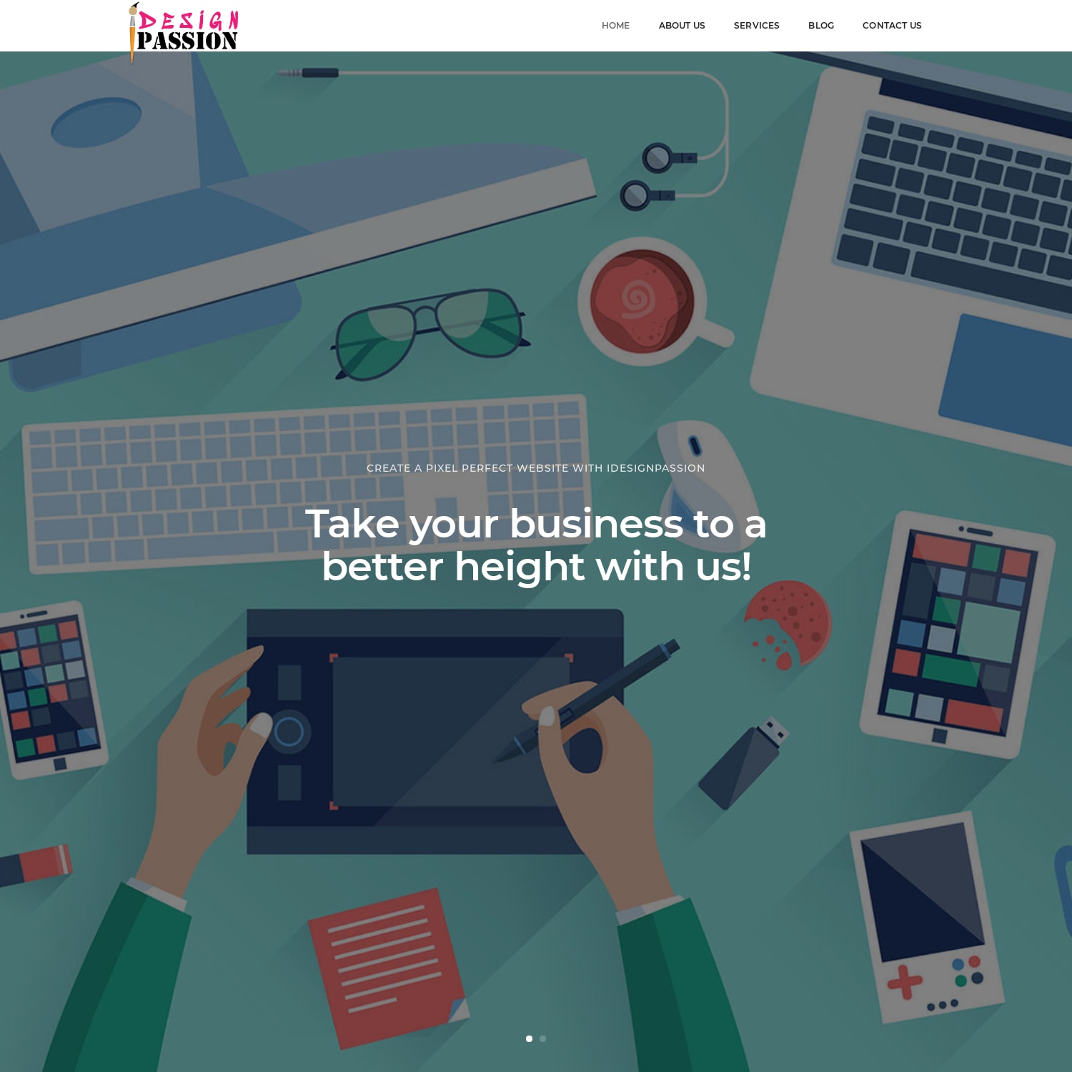 Create Attractive Looking Business Websites at idesignpassion