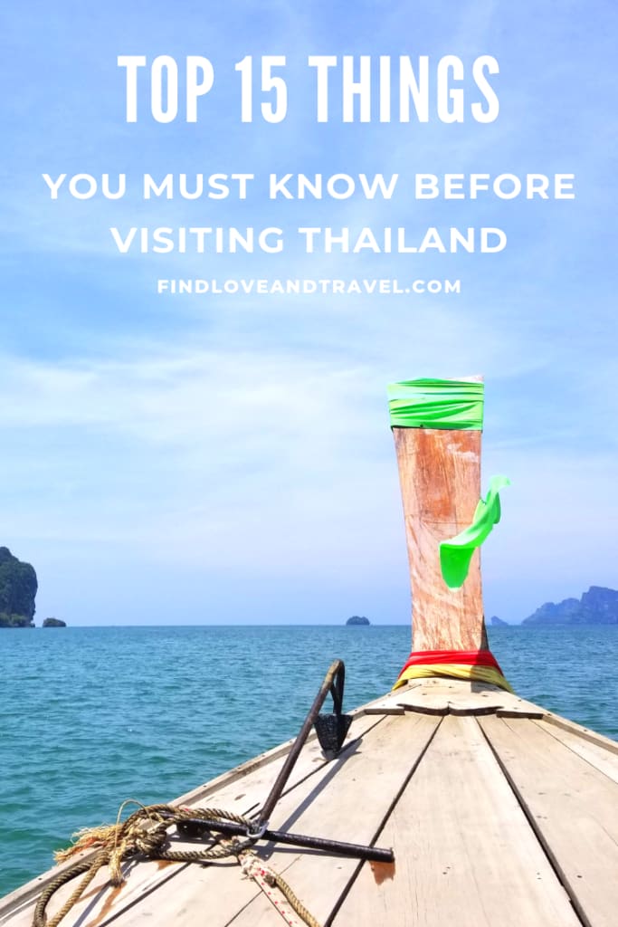15 Things You Should Know Before Visiting Thailand