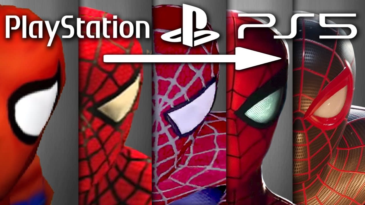 Great video showing the evolution of graphics from PS1 to PS5. Mystic never fails