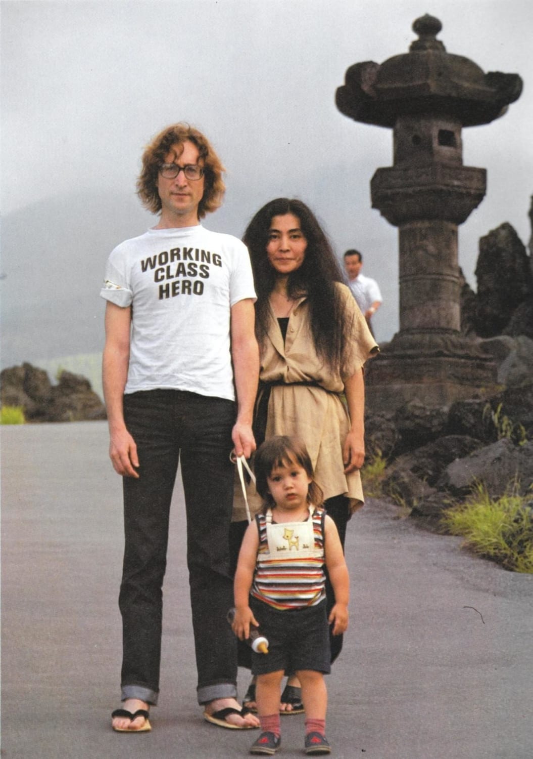 John, Yoko and Sean, Tokyo 1978