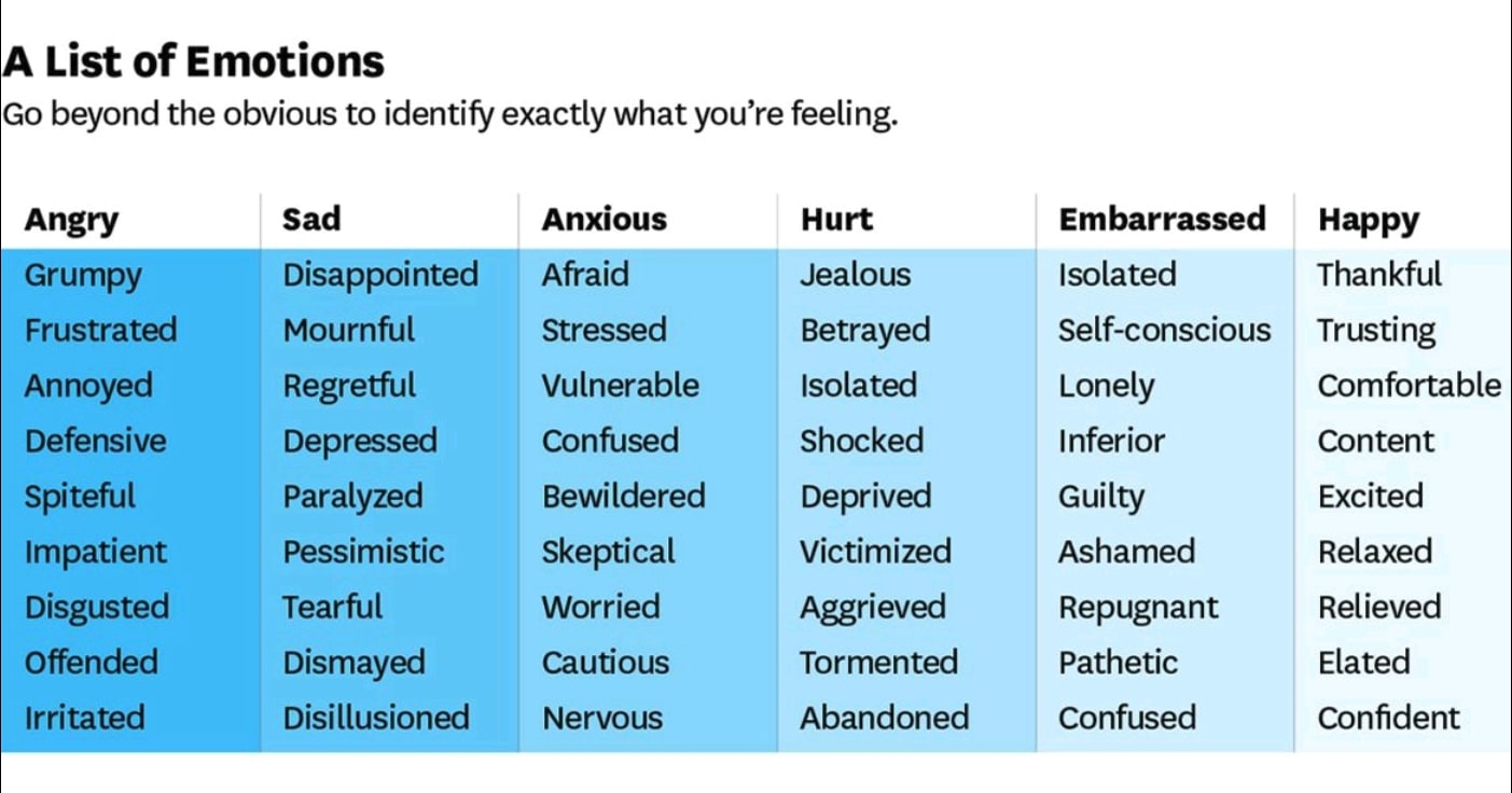 Lost with too many emotions? Now define your meta-emotion here ... (and improve your vocabulary as well)