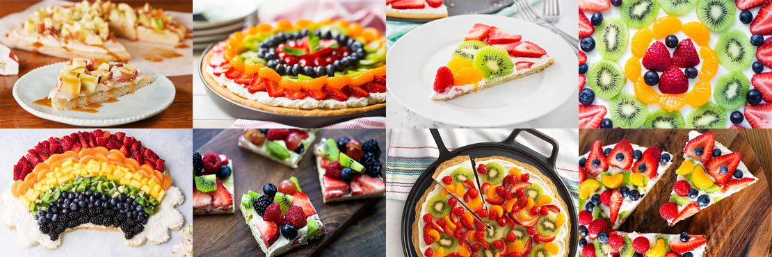 Fruit pizza recipes. Simply delicious.