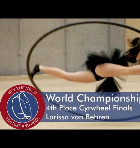 World Championships in Gymwheel 2018 Cyrwheel Final Larissa von Behren