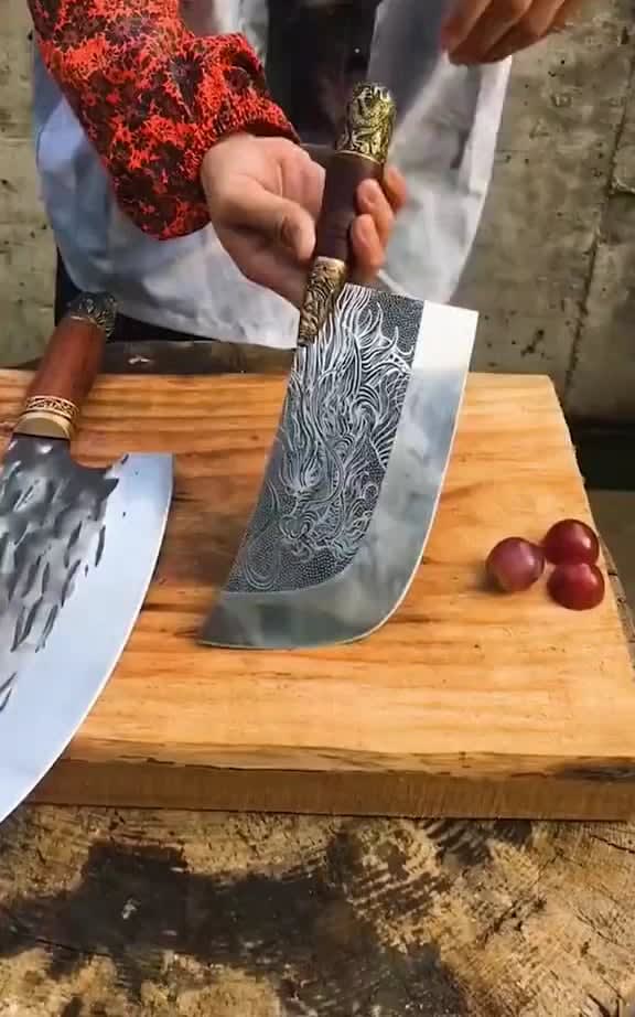 The sharpness of this knife