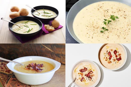 Cauliflower soup recipes . Easy and delicious!