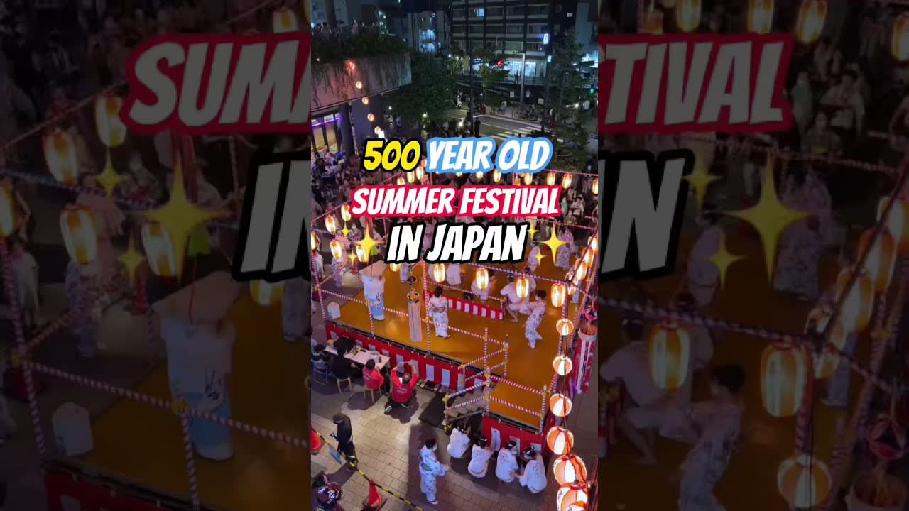 500 YEAR Festival in Japan 🏮 #shorts