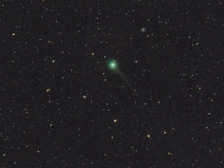 Comet Atlas is crumbling, but another is already brightening skywatchers' nights