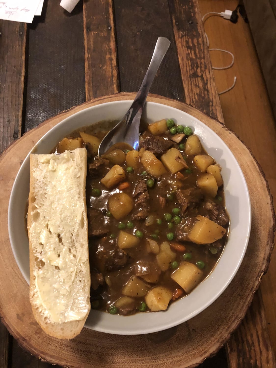 I also made All-American Beef Stew