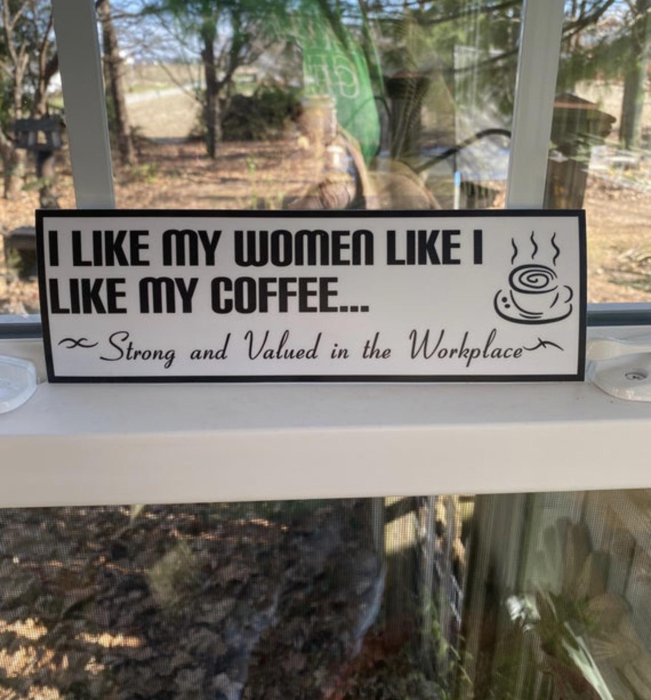I make bumper stickers that challenge stereotypical narratives about women.