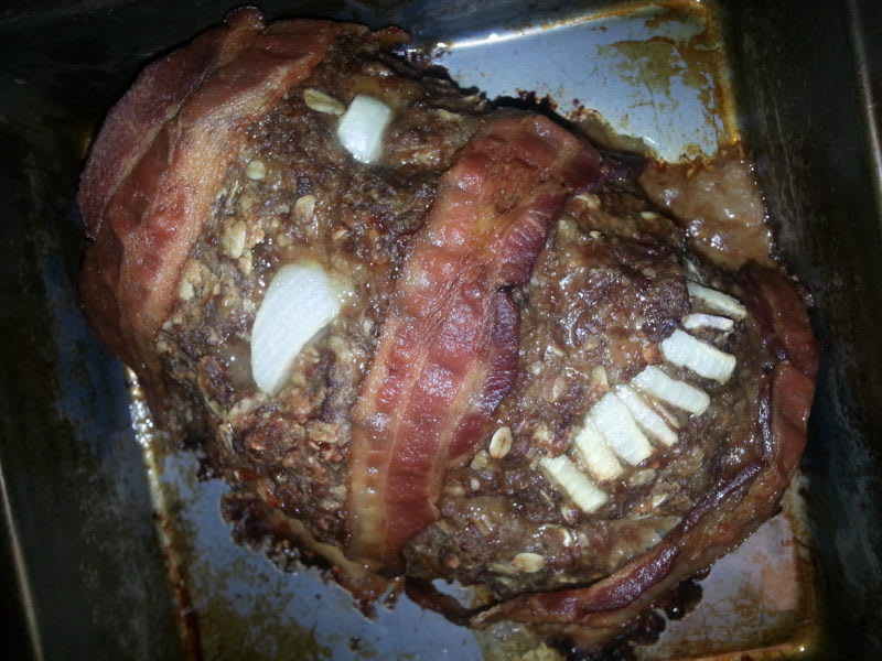 Mummy Meatloaf Dinner