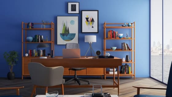 Design Tricks for a Home Office - Inspiring Mompreneurs
