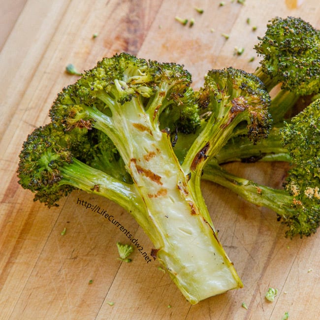 Grilled Garlicky Broccoli