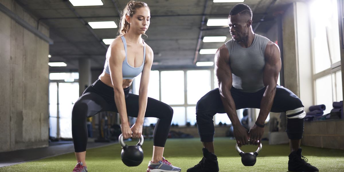 This Simple 3-Move Kettlebell Circuit Builds Total-Body Strength