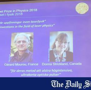 Nobel Prize for Physics: Winners include first woman in 55 years