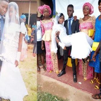 Nigerian Secondary School Students Gets Married At the Age Of 19-Years-Old(Photos)