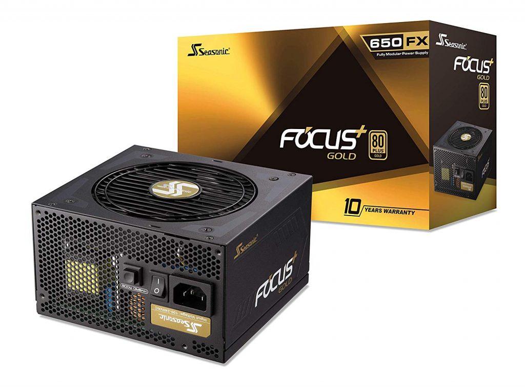 Seasonic FOCUS Plus 650W 80+ Gold ATX12V Power Supply
