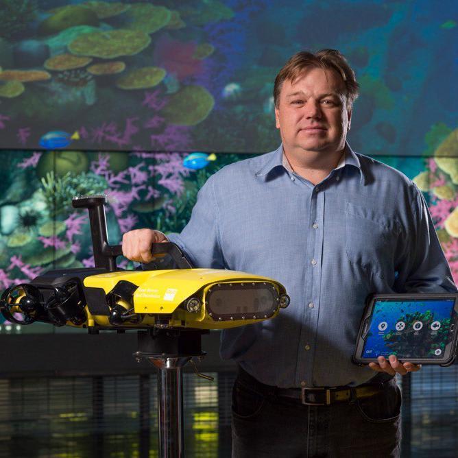 Underwater robot can identify and kill crown-of-thorns starfish while monitoring overall reef health