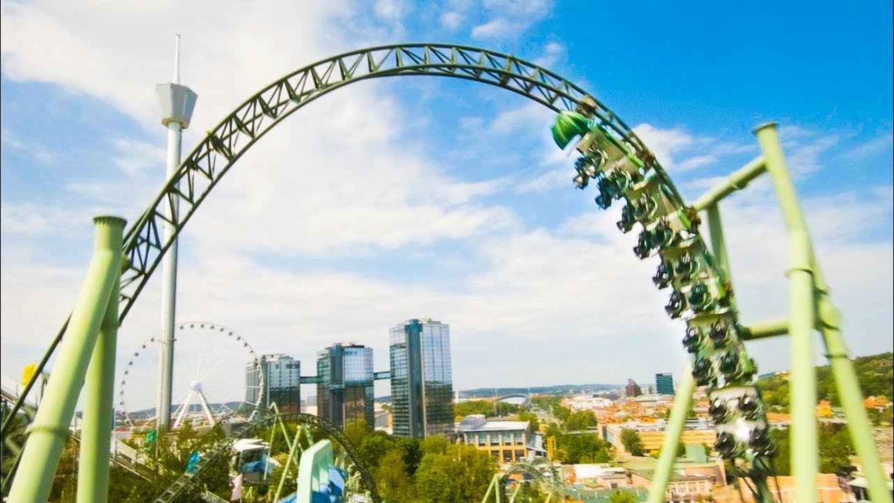Insane drone footage from Liseberg