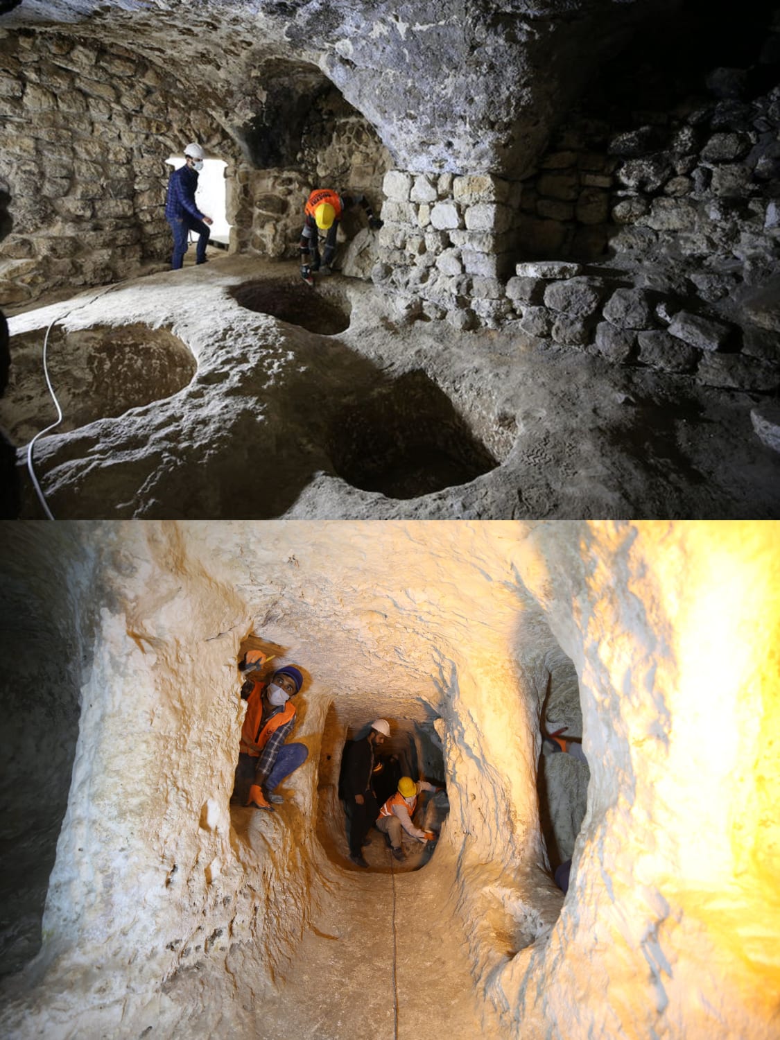 In 2020, workers discovered a huge underground city, in Midyat's old town in Turkey, after coming across a hidden access point during restoration work on a historic house. The complex may have been a refuge for 70,000 Jews and early Christians during Roman rule