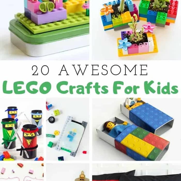20 LEGO Crafts for Kids Ideas