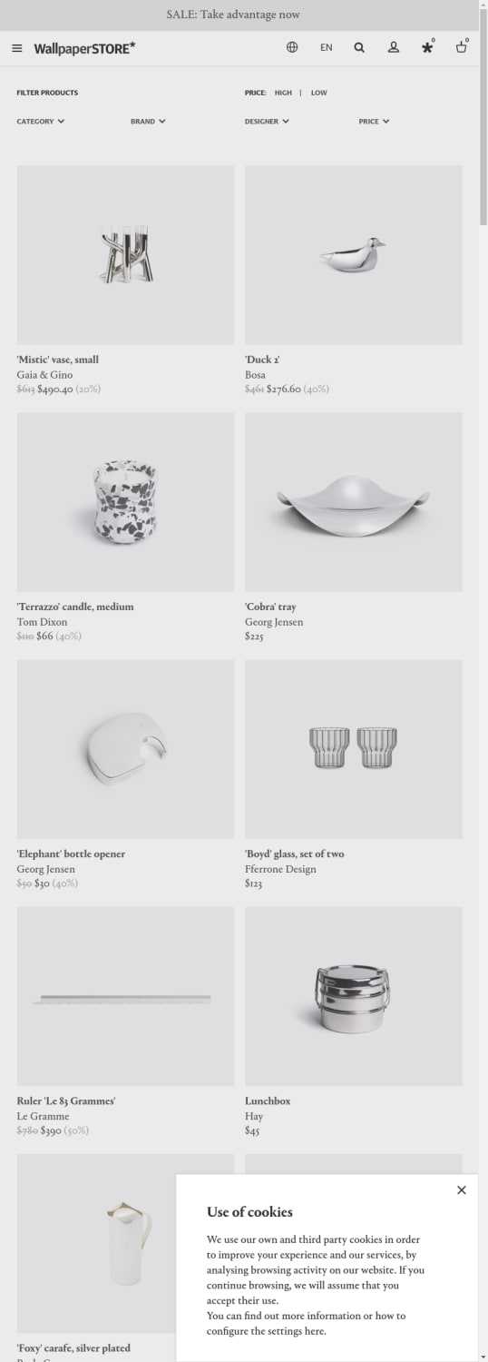 Silver at WallpaperSTORE*