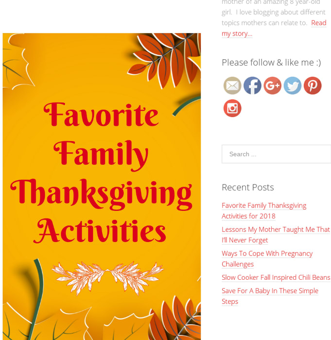 Favorite Family Thanksgiving Activities for 2018 - Celebrate Moms Forever