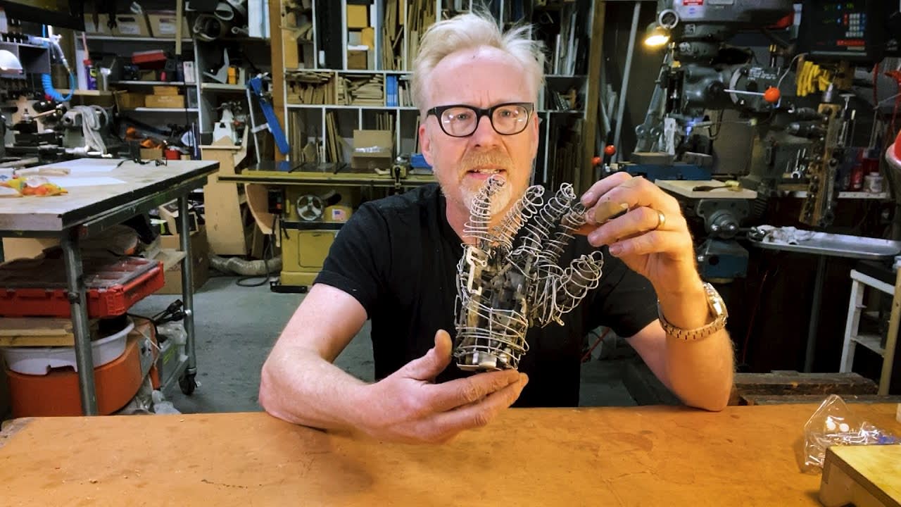 Adam Savage's Sculpture of a Mechanical Hand!