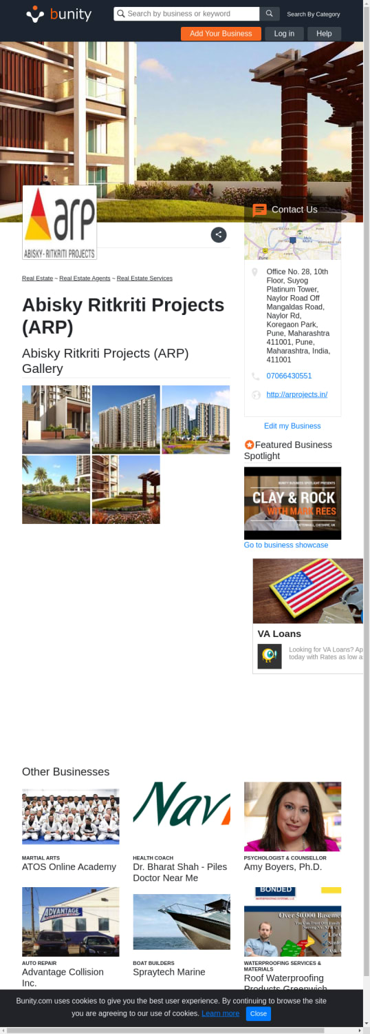 Abisky Ritkriti Projects (ARP) in Pune, Maharashtra - Real Estate