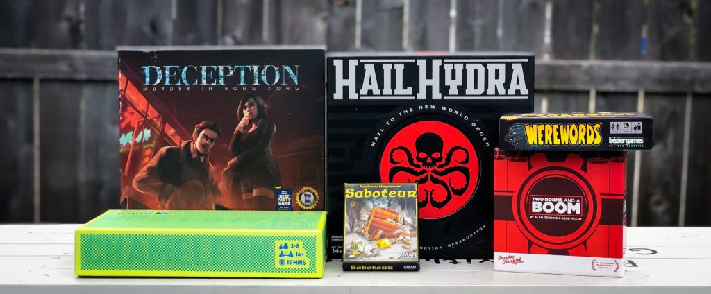 6 of Our Favorite Social Deduction Games