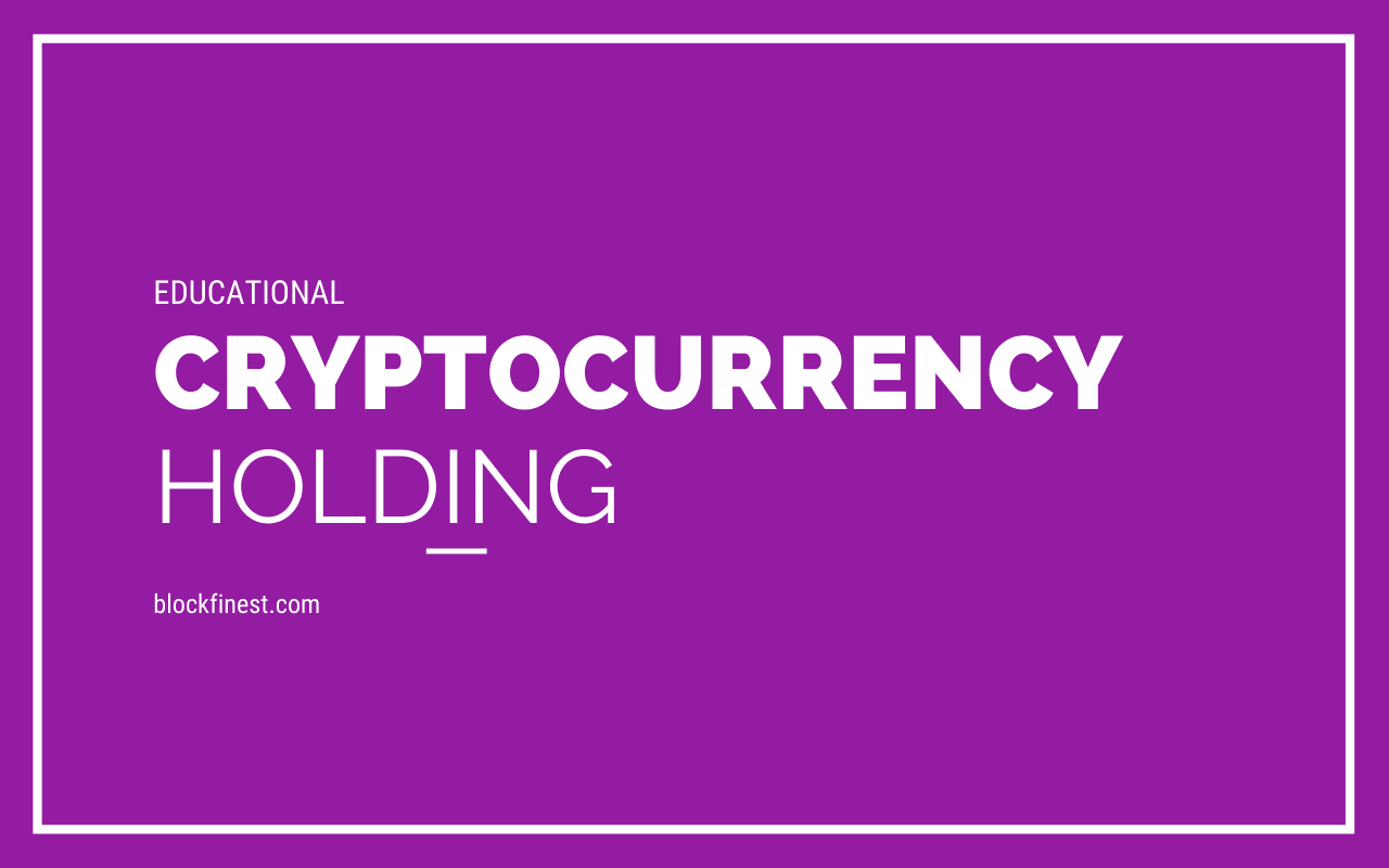 Why Cryptocurrency Holding Matters
