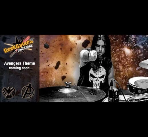 The Avengers Theme drum cover