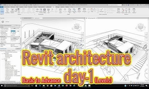 Revit architecture tutorial series-Day-1 (levels)