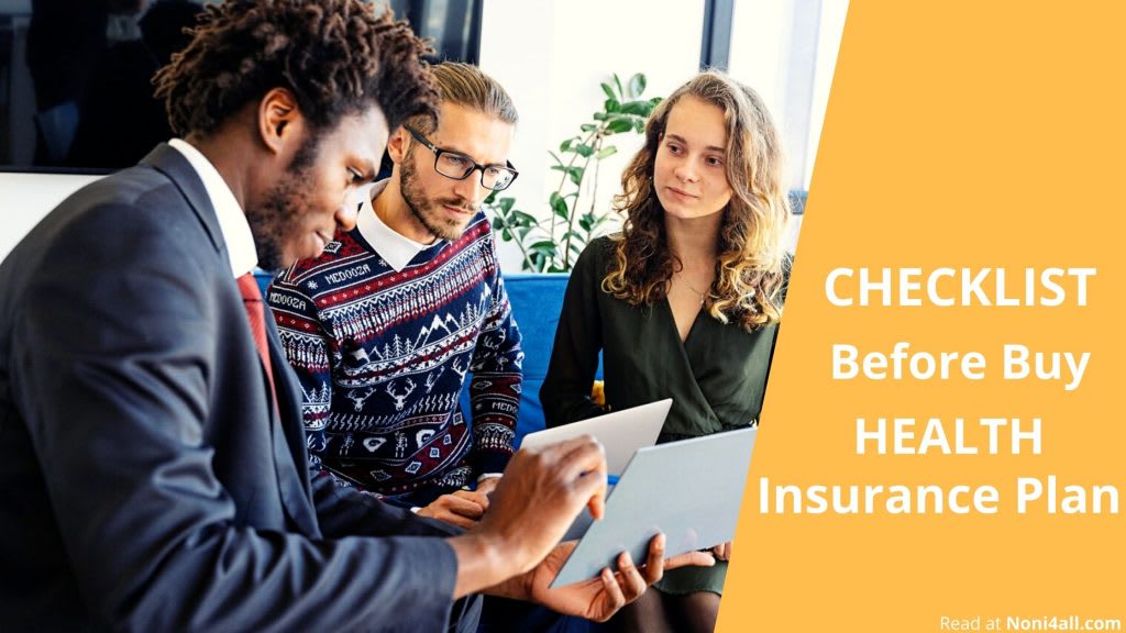 11+ Checklist Before Buying Health Insurance Plan (2020-21)